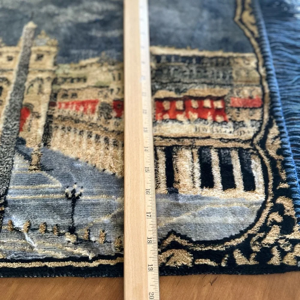 Velvet wall tapestry - Italian Tapestry/Rug St Peter’s